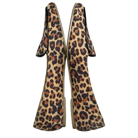 MIA Niles Leopard Print Pointed Toe Flat Womens Size 6 - Picture 6 of 13